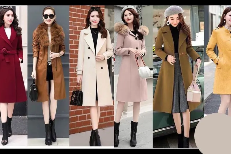 Các mẫu áo khoác nữ Hàn Quốc thịnh hành