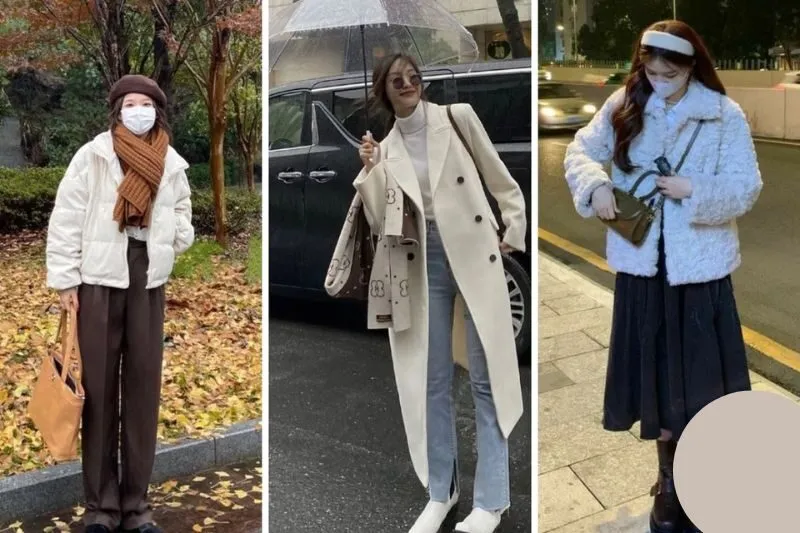 Cách phối đồ với áo khoác nữ Hàn Quốc