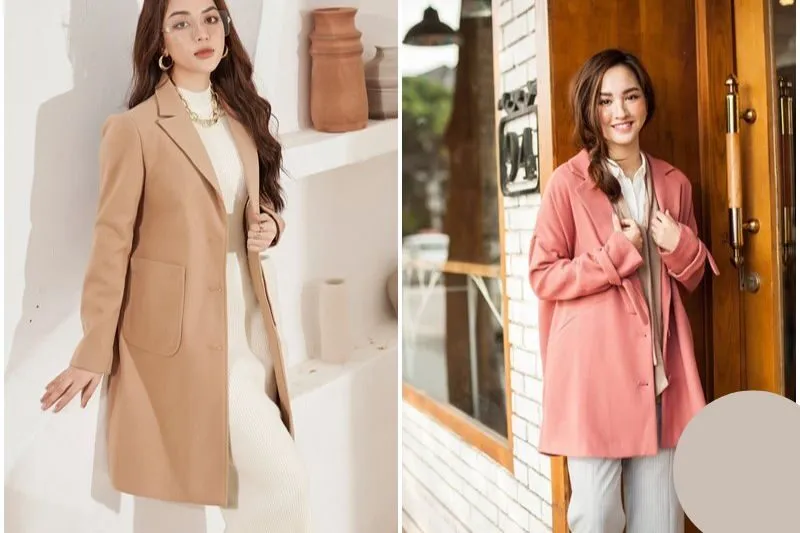 Chọn áo khoác nữ Hàn Quốc theo mùa