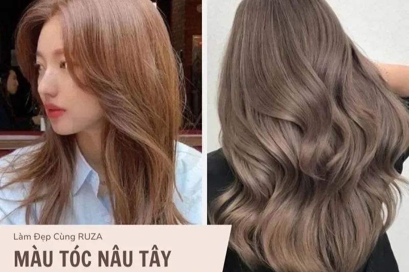 Màu nâu tây - Phù hợp cho mọi loại da