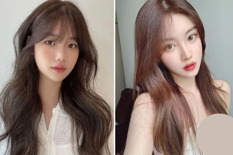 Tóc dài nữ tính và dịu dàng