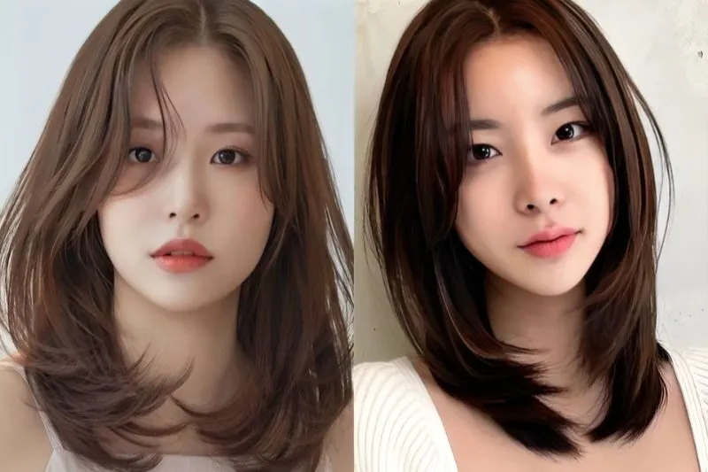 Tóc layer Hàn Quốc