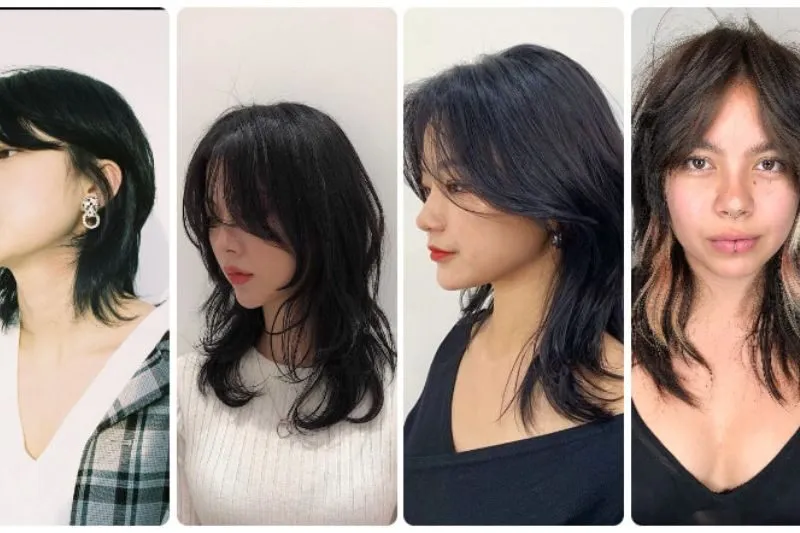 Tóc mullet dài