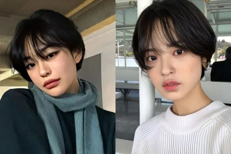 Tóc tomboy Hàn Quốc - Phong cách chuẩn sao Hàn