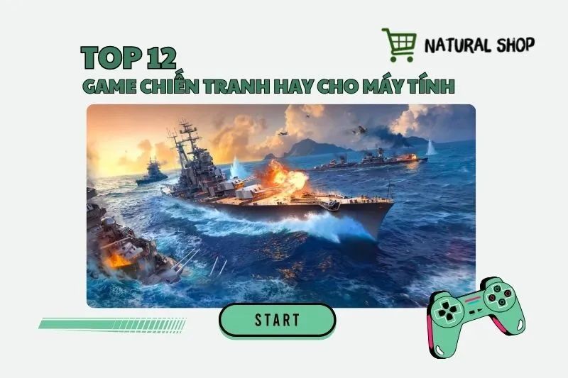 Game chiến tranh hay cho máy tính 2025: Top 12 siêu phẩm đáng chơi