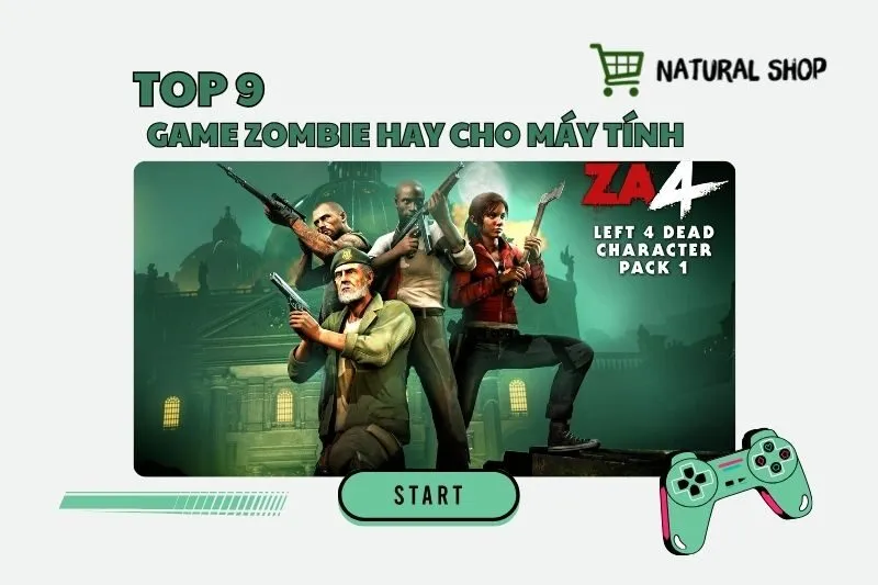 Top 9 game zombie hay cho máy tính 2025: Sinh tồn, kinh dị, hành động